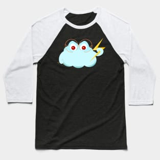 "When the sky is mad" mood cloud Baseball T-Shirt